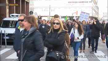 Da piazza Sartori a Prato della Valle, torna il corteo del movimento Veneto No Green Pass VIDEO - TG Padova