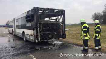 Ölspur führt durch den „halben“ Landkreis: Warum fing der Schulbus Feuer?