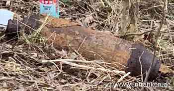 Gundelsdorf: Spaziergänger findet Fliegerbombe - Großeinsatz mit Evakuierung