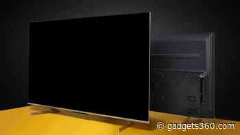 Vu Masterpiece Glo QLED TV Series With 4K Bezel-Less Display, 4.1 Channel 100W Speakers Launched in India