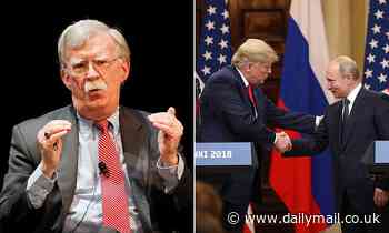 John Bolton said Putin 'was waiting' for Trump to withdraw US from NATO if he had won reelection - Daily Mail