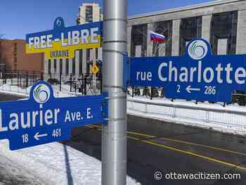 Today's letters: On renaming an Ottawa street to honour Ukraine's Zelenskyy