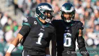 With Jalen Hurts 'no doubt' the Eagles quarterback, focus shifts to receiver position