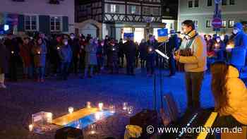 Mahnwachen in Hilpoltstein und Georgensgmünd: "Krieg darf nie eine Lösung sein!" - Nordbayern.de