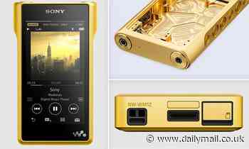 Sony unveils a new GOLD-PLATED Walkman - but it will set you back $3,200 