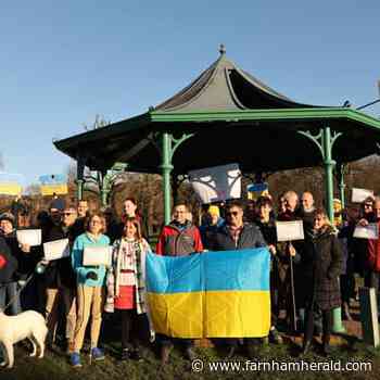 Farnham stands together for Ukraine | farnhamherald.com - Farnham Herald