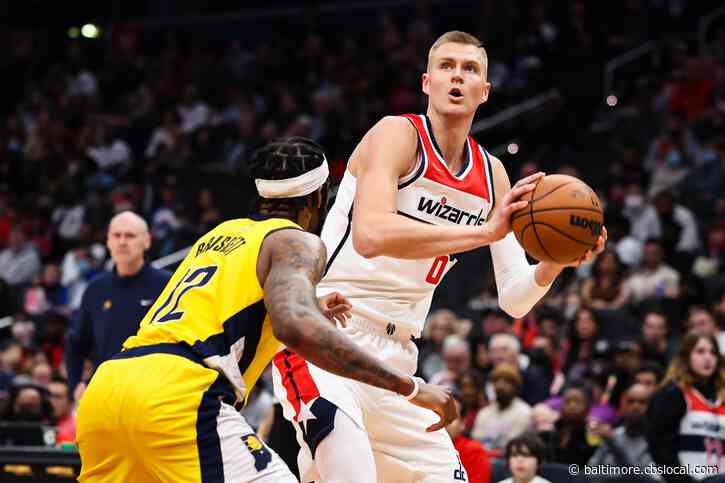 In Wizards Debut, Porzingis Keys 133-123 Win Over Pacers