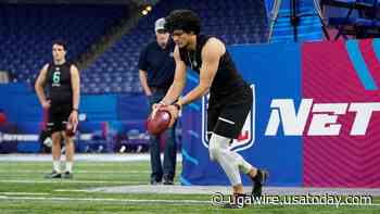 Georgia punter Jake Camarda runs speedy 40-yard dash - UGA Wire