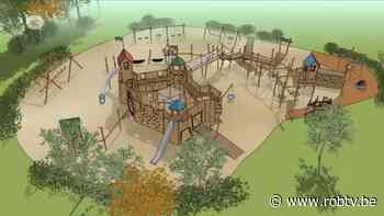 Provinciedomein Halve Maan in Diest opent in mei nieuwe speeltuin - ROB-tv