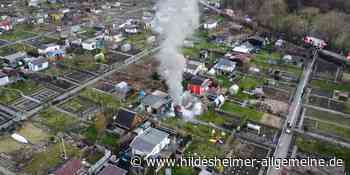 Hildesheim: Schwerverletzte Person bei Gartenlaubenbrand - www.hildesheimer-allgemeine.de