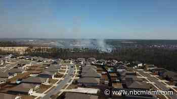 Fire Forces Evacuation of 600 Homes in Florida Panhandle