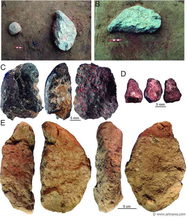 Archaeologists Find 40,000-Year-Old Ochre Pigment in China