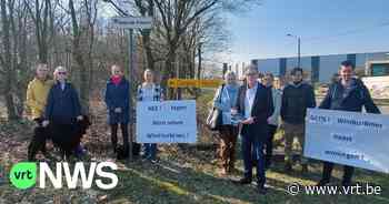 Opnieuw protest tegen windturbines in Westerlo - VRT NWS