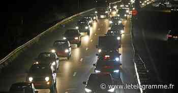 Plusieurs kilomètres de ralentissement à l’approche de Lorient - Le Télégramme
