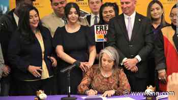 New Mexico's governor just signed a bill to make college tuition-free