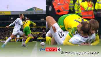 Brandon Williams opts for a hug after Christian Eriksen tackle! - Sky Sports