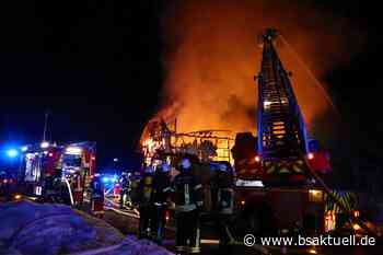 Waltenhofen: Gebäudebrand im Ortsteil Rauns - BSAktuell