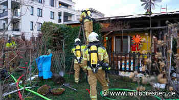 Striesen: Gartenlaube in Flammen - Radio Dresden