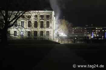 Feuer am Japanischen Palais in Dresden - TAG24