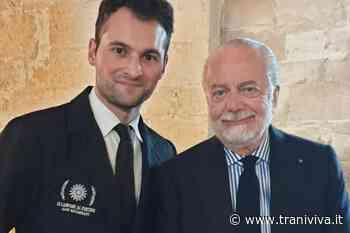 Bel calcio e grande cinema a Trani: ieri Aurelio de Laurentiis in Città - TraniViva