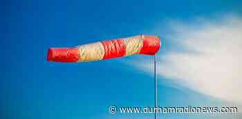 Strong winds expected across Durham on Sunday - durhamradionews.com