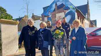 Die Hanse ist jetzt an der Hauswand in Kalkar vollendet - NRZ News