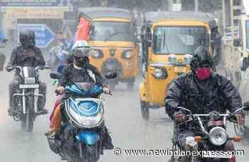 Coastal delta districts sees moderate rains - The New Indian Express