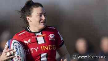 Premier 15s: Leaders Saracens beat Sale 41-33 to secure home semi-final