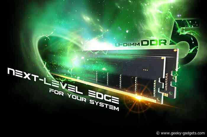 Silicon Power next generation DDR5 UDIMMs unveiled