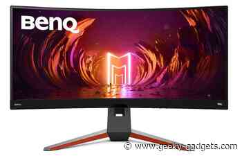 BenQ EX3410R ultrawide HDRi 144Hz 1ms curved gaming monitor $599