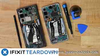 Samsung Galaxy S22 taken apart by iFixit (Video)