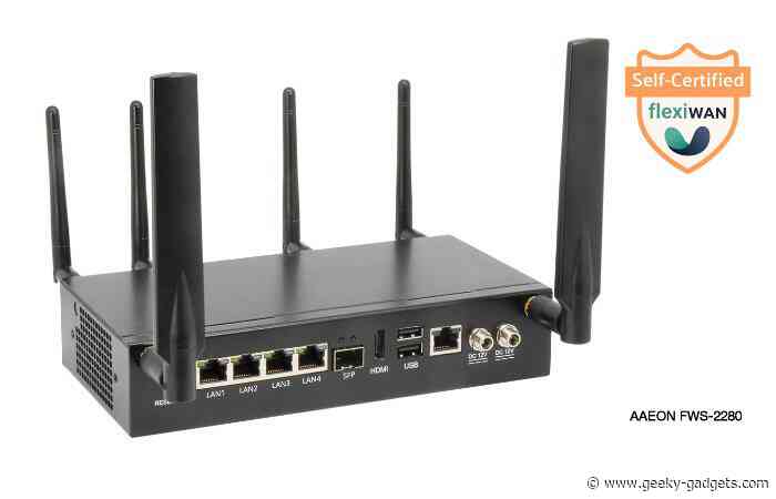 AAEON FWS-2280 wireless AP & entry-level firewall