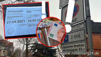 Heidelberg: Nur 6 Stadtteile zahlen ‒ Anwohner-Parkgebühren „nicht ganz gerecht“ - heidelberg24.de