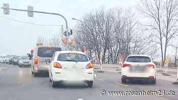 Stauchaos und „Geisterfahrer“ am Brückenberg? rosenheim24.de hat es getestet