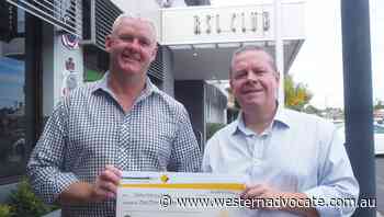 Bathurst RSL Club donates $5000 to clubs in NSW flood zones - Western Advocate