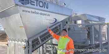 Frischer Beton ist in Waltrop jetzt in drei Minuten am „Kiosk“ zu haben - Waltroper Zeitung