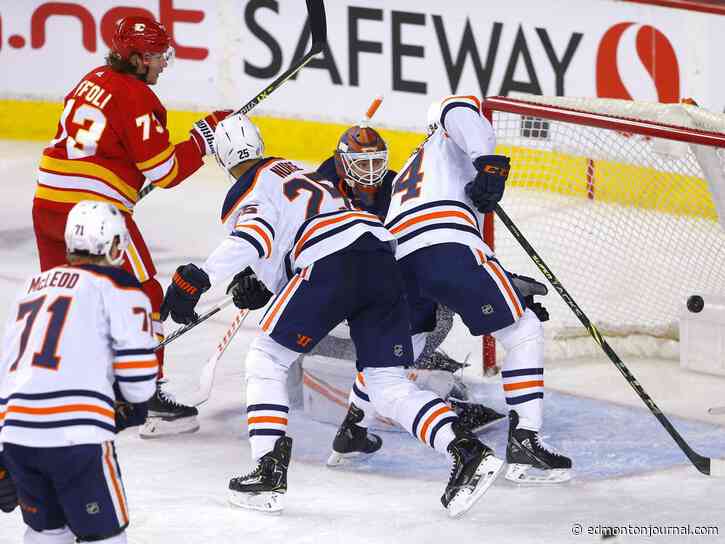 Player grades: Edmonton Oilers can't shake tight-checking Flames, fall 3-1
