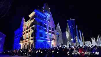 Friedensbekundungen in Mindelheim und Türkheim: Unterallgäuer demonstrieren für Frieden - Merkur.de