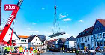 Ober-Ramstadt: Arbeiten beim Brückenneubau schreiten voran - Echo Online