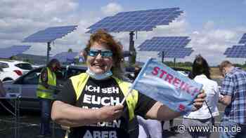 Streik bei Amazon in Bad Hersfeld zum Equal Pay Day und Frauentag - hersfelder-zeitung.de