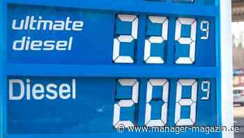 Diesel: Preis für Diesel erstmals über zwei Euro Marke, Benzin auch immer teurer