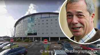 Nigel Farage 'vote power not poverty' rally at Bolton Whites Hotel cancelled