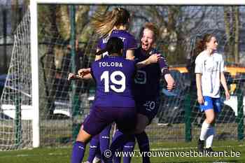 De beelden van de zege van Anderlecht tegen Genk in Super League - Vrouwenvoetbalkrant