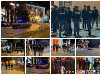 Imperia: per la movida, in Calata Cuneo servizio straordinario della Polizia di Stato. Sabato sera controlli degli agenti delle Volanti/Le immagini - Imperiapost.it