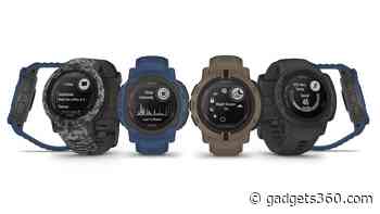 Garmin Instinct 2 Series With 'Unlimited' Battery Life, MIL STD 810 Build Launched in India