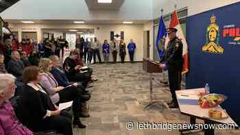 Gerald Grobmeier sworn in as LPS Deputy Chief - Lethbridge News Now