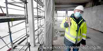 Blick hinter den Bauzaun: So sieht es aktuell im Marler Rathaus aus - Recklinghäuser Zeitung