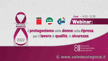 Cgil-Cisl-Uil, 8 marzo in piazza Arco d'Augusto per la giornata internazionale della donna - Valledaostaglocal.it