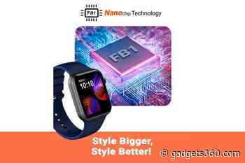 Fire-Boltt Call Smartwatch With Bluetooth Calling, FB1 Nanochip Announced in India