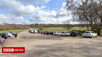 Sutton Park: Women stuck in mud saved by police drone - BBC